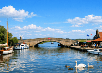Acle Bridge from the Water
