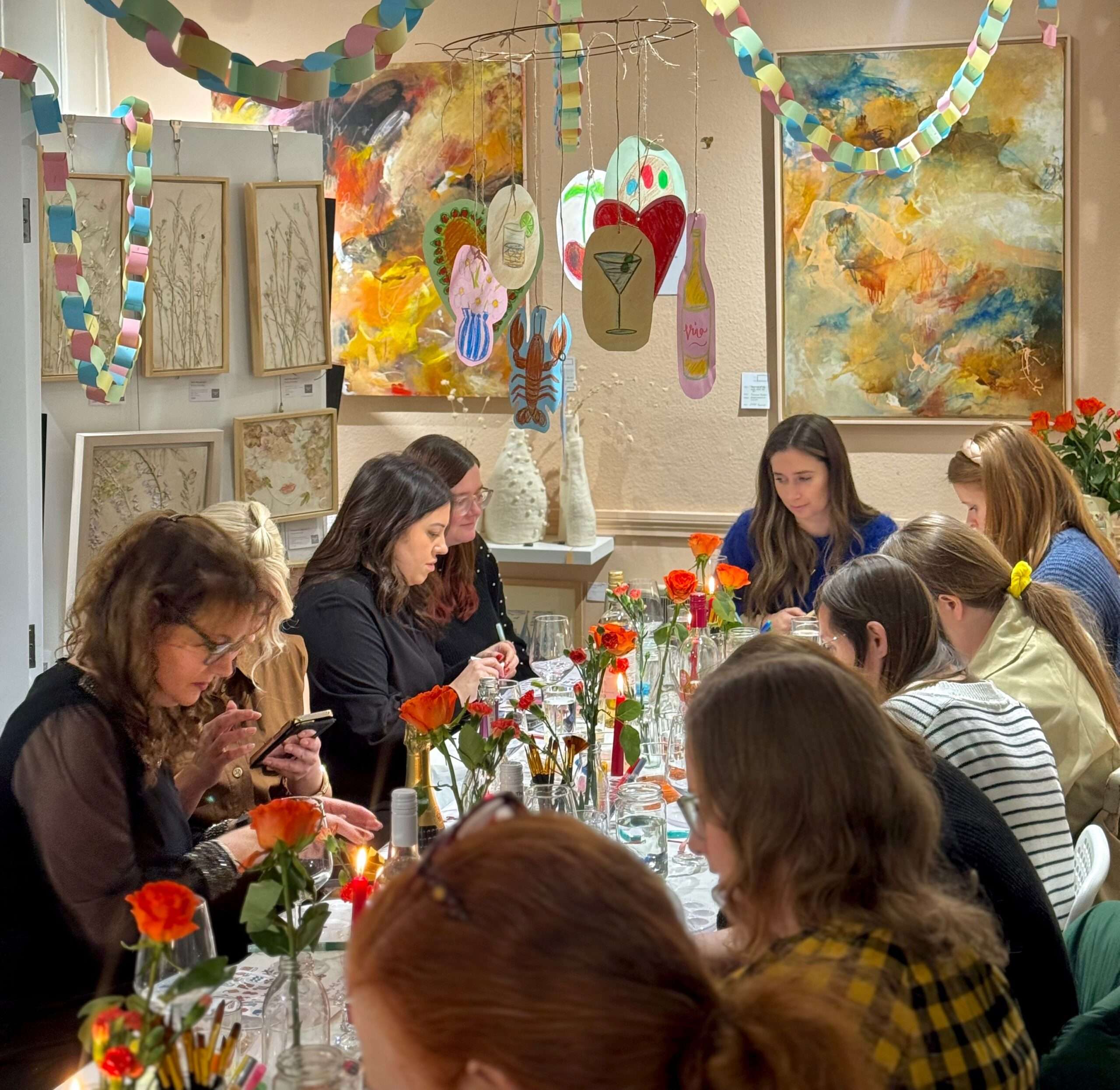 Image of Mana ARt Gallery workshop Group